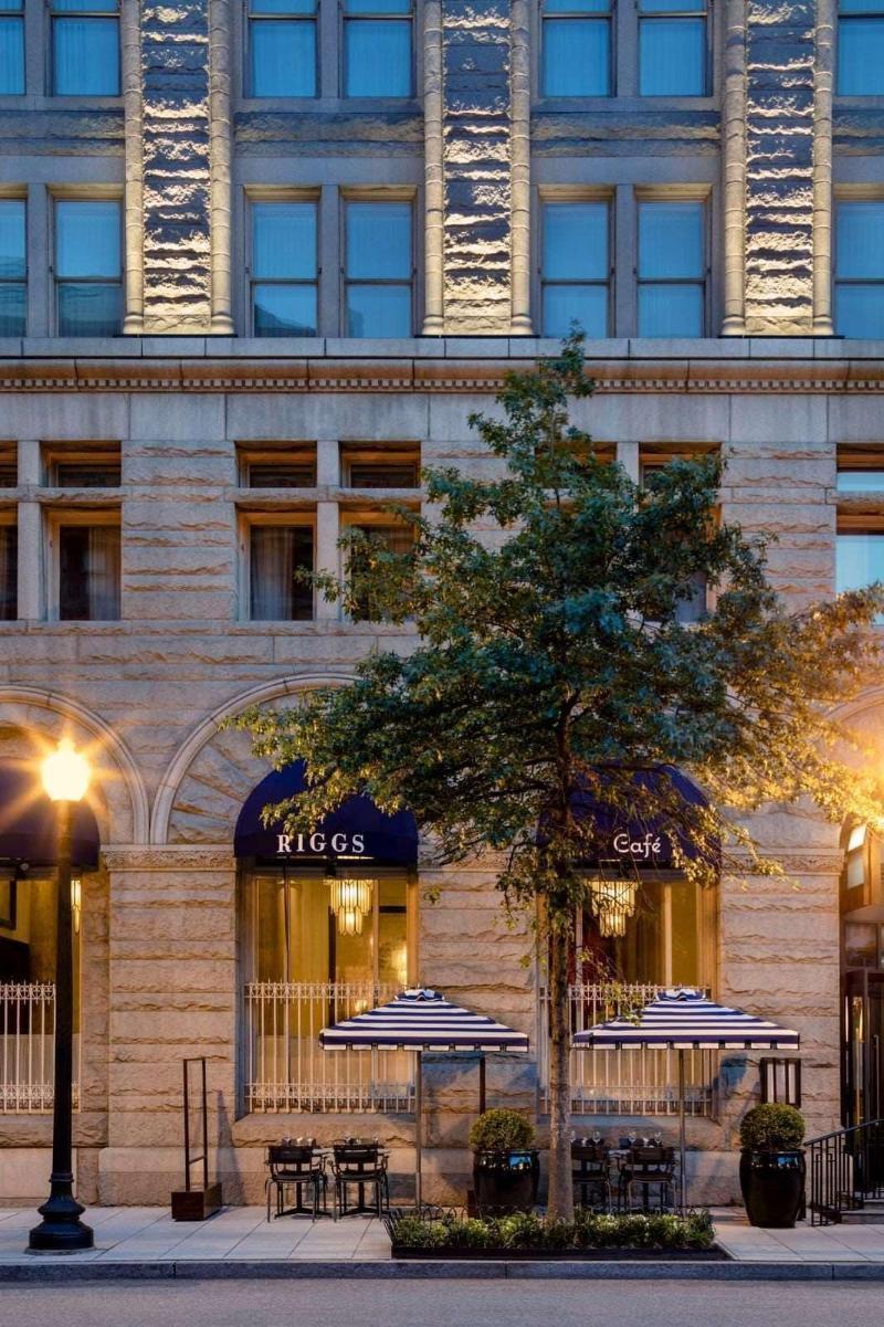 Riggs Washington Dc Hotel Exterior foto Café Riggs